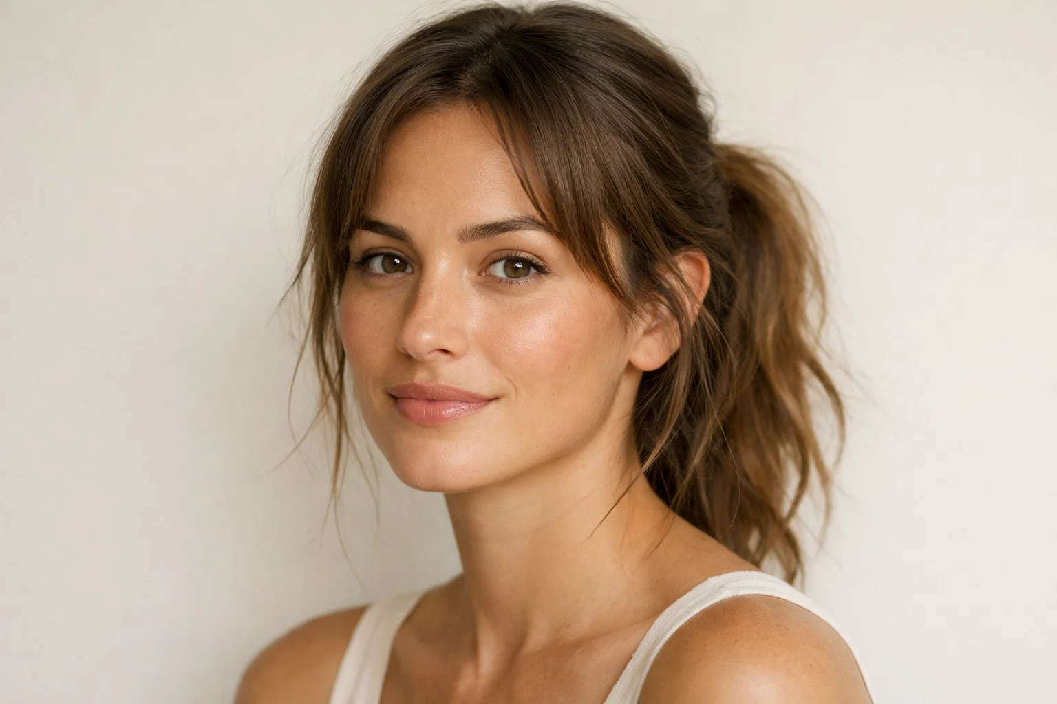 The Classic Undone Ponytail