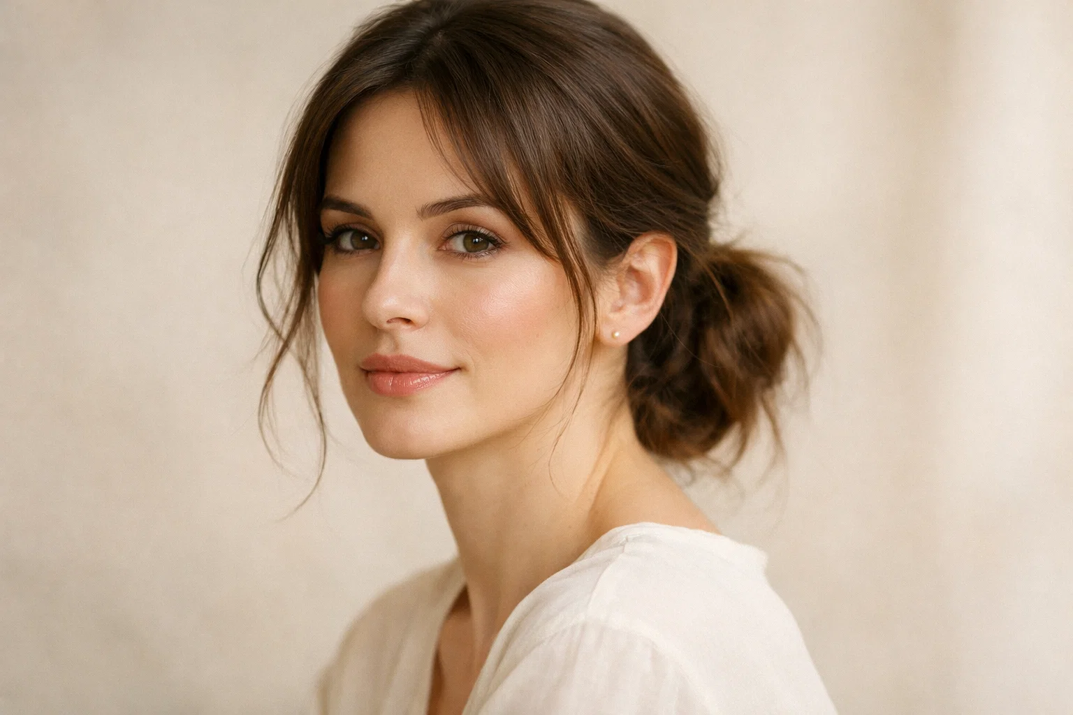 Low Messy Ponytail for Everyday Elegance