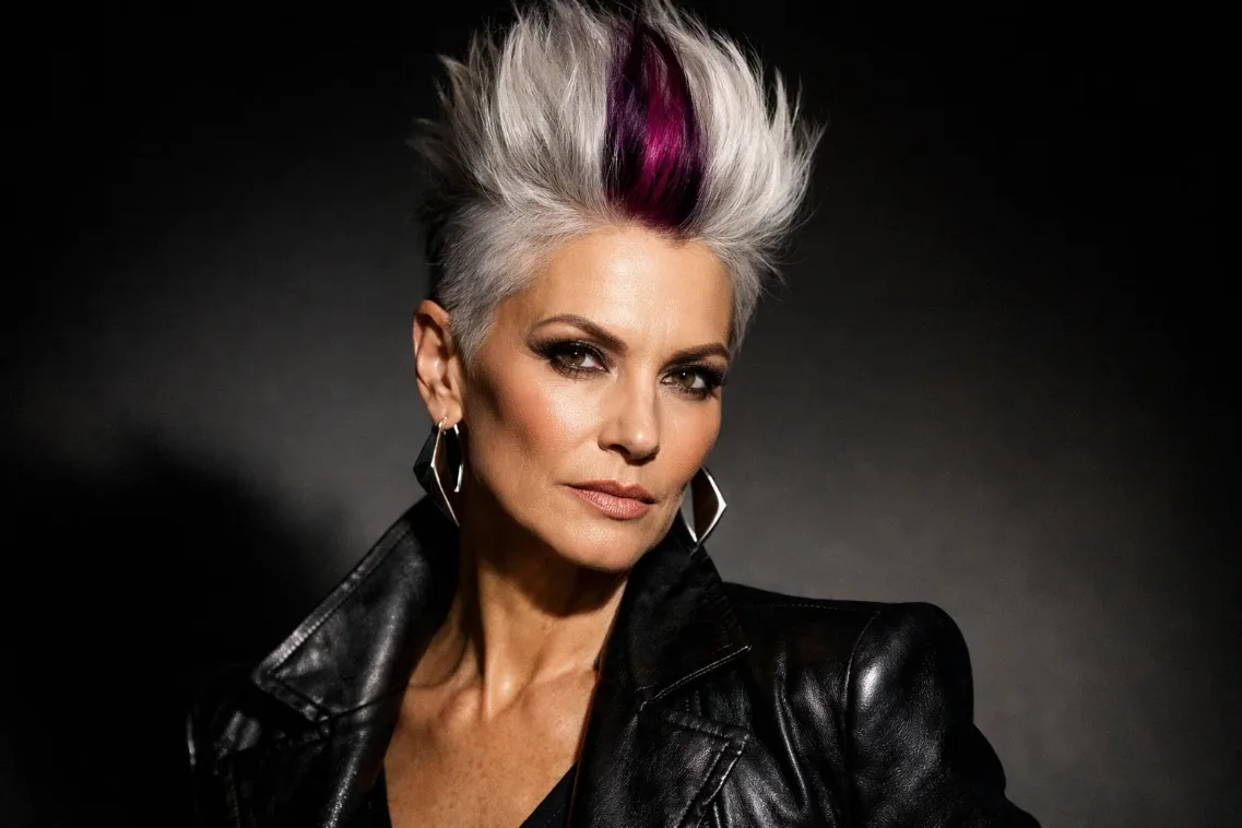 The Mohawk with a Color Streak