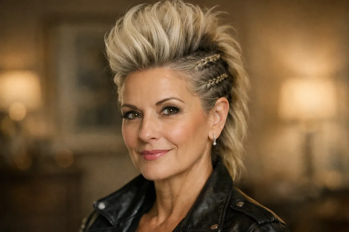 The Braided Faux Hawk