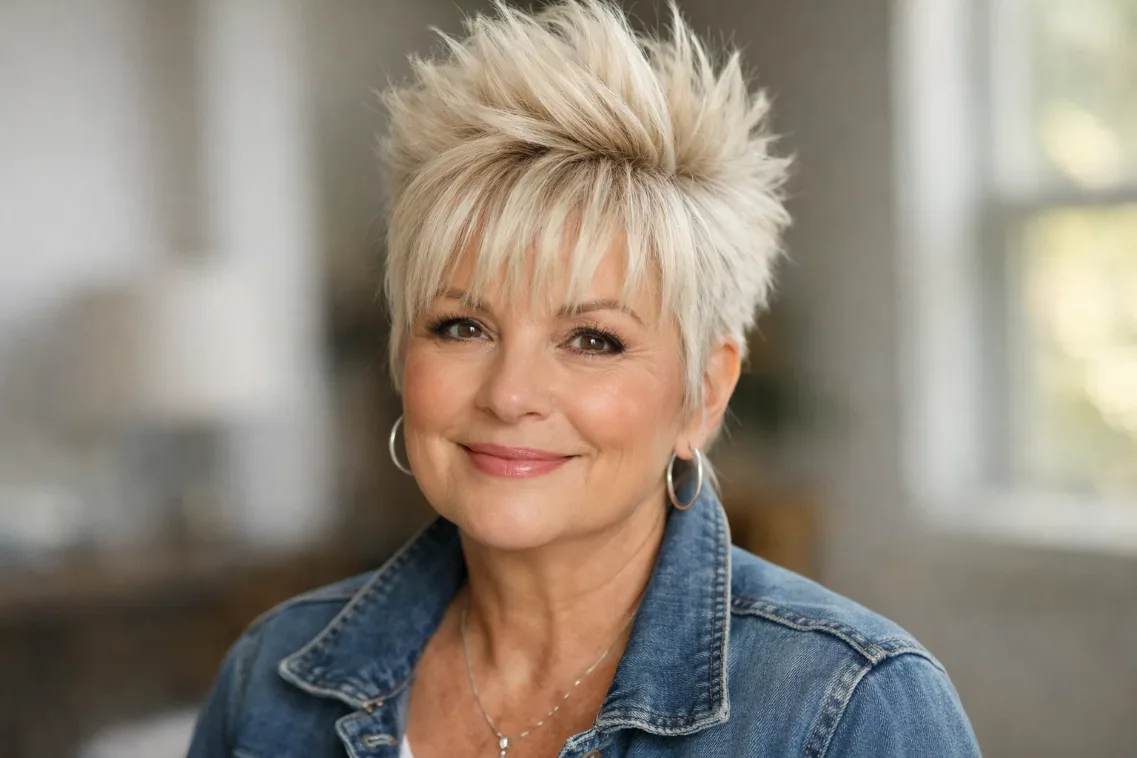 The Mohawk with Soft Bangs