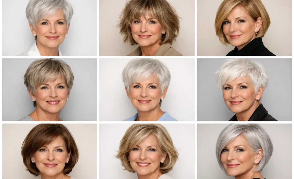 15 Stylish Ideas Short Haircuts for Women Over 60 in 2026