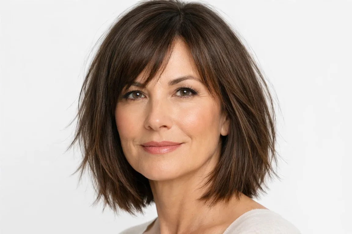 The Razored-End Layered Cut for Fine Hair