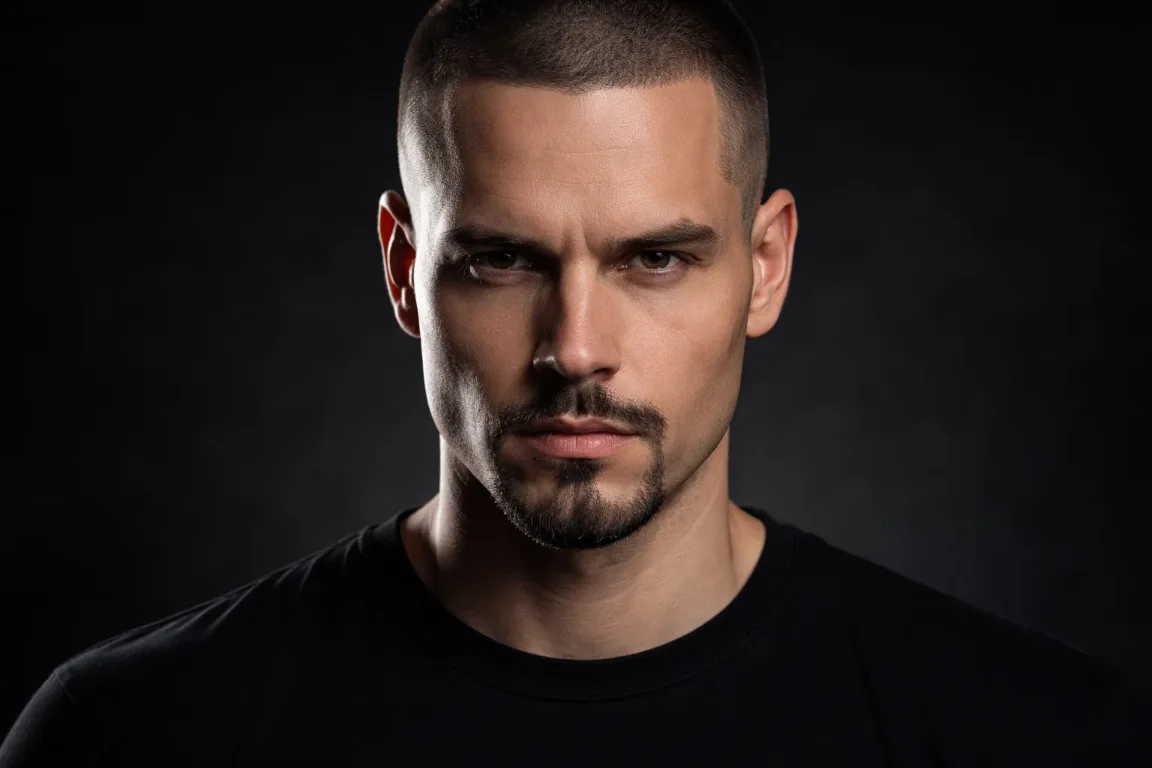 Buzz Cut with a Goatee