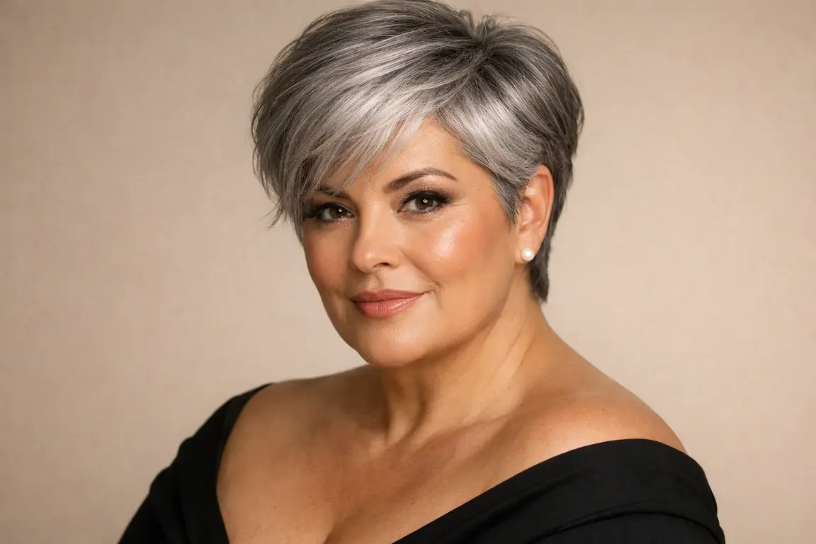 The Gray Blended Pixie