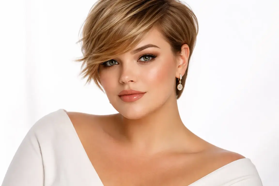 The Side-Swept Pixie