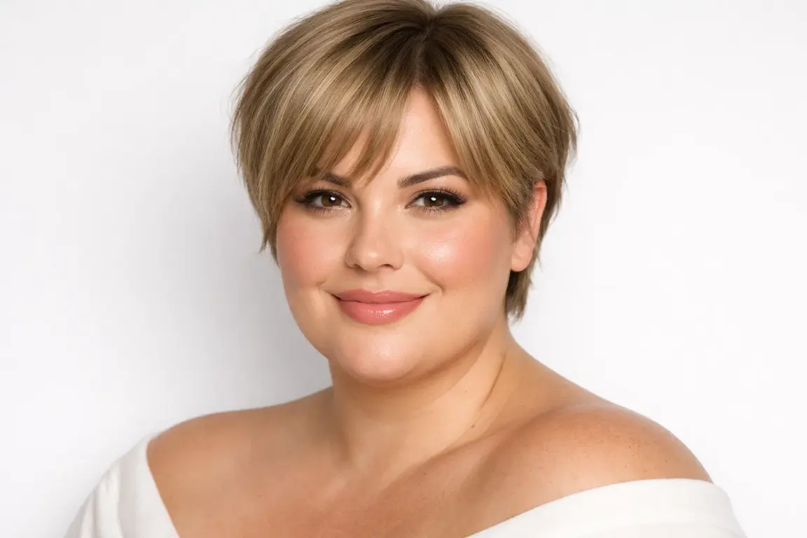 The Pixie with Curtain Bangs