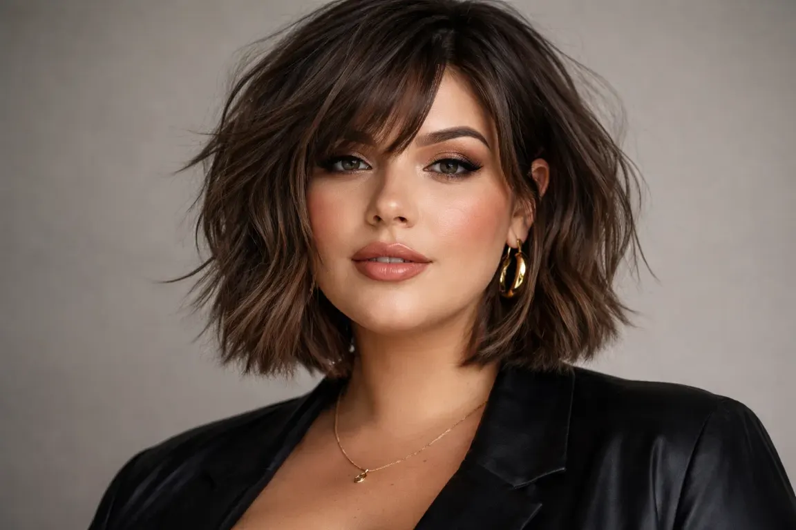 The Textured Layered Bob