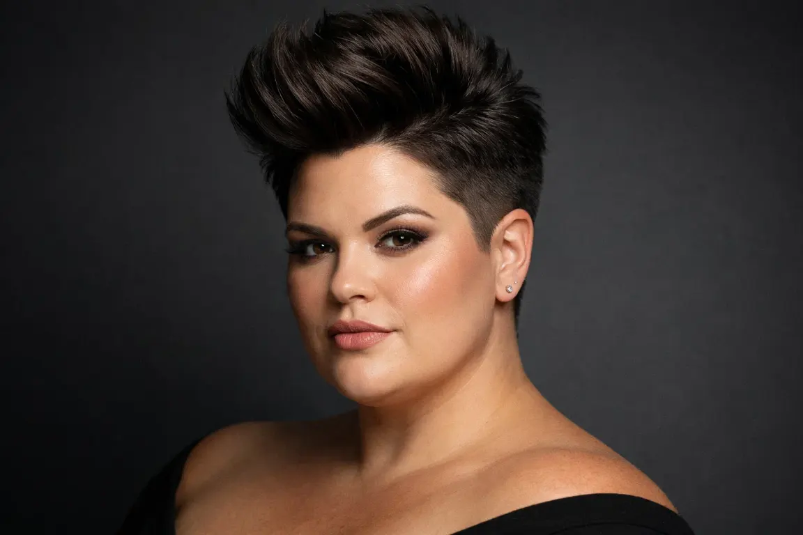 The Pixie Cut with Volume on Top