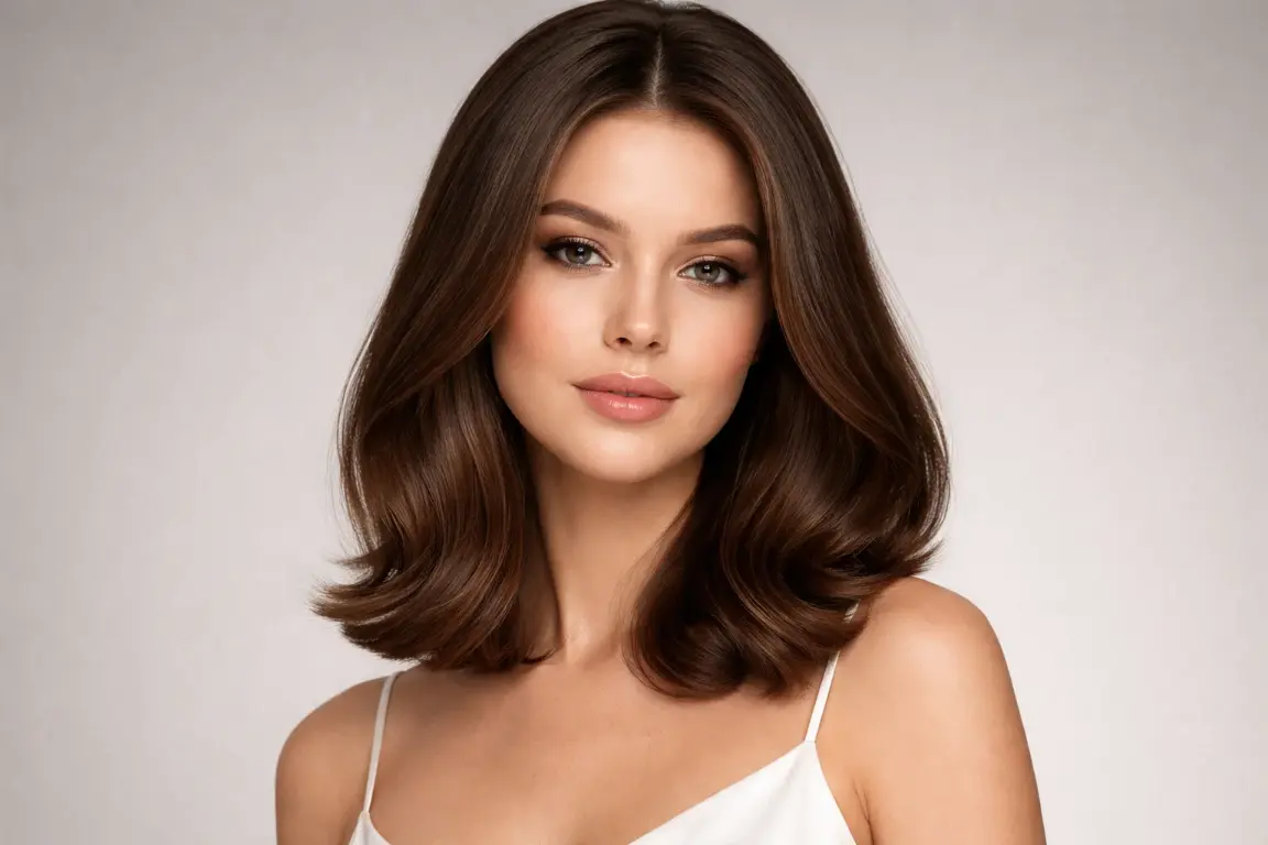 Long Bob Just Below the Collarbone