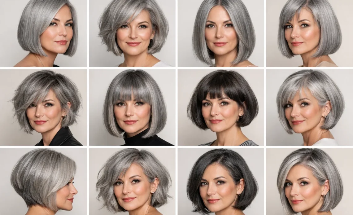 10 Unique Grey Bob Hairstyles Ideas to Try in 2026