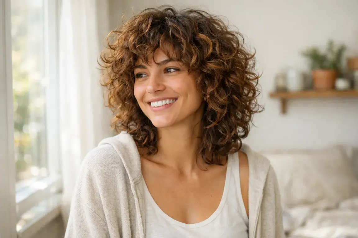 The Low Maintenance Wash and Go Curly Shag