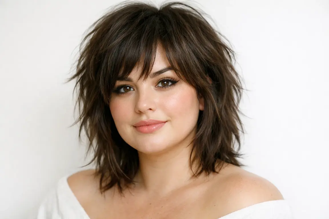 The Layered Textured Shag