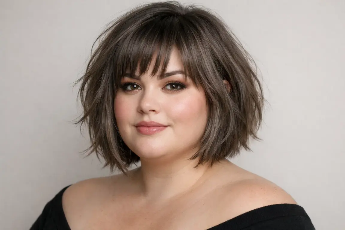 The Tousled A-Line Bob