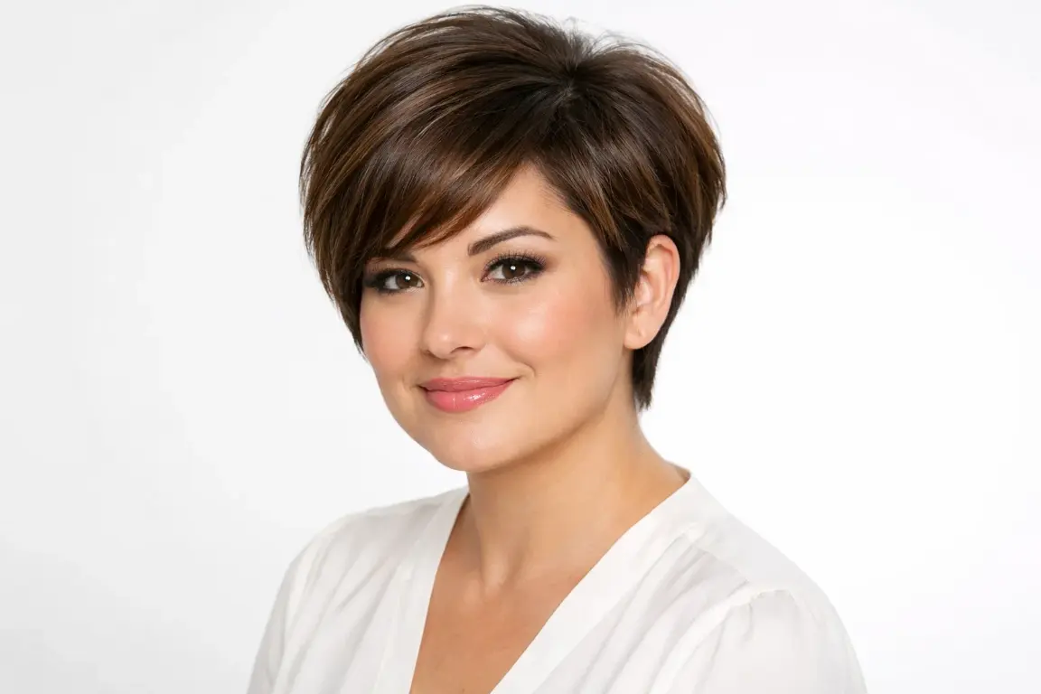 The Blunt Bob with Middle Part