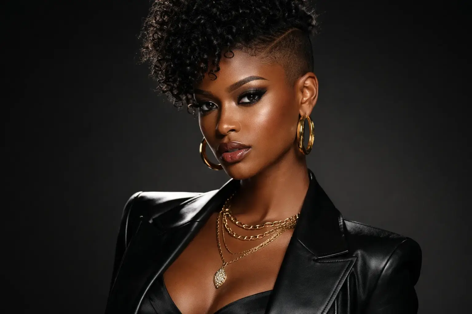 The Undercut with Natural Coils