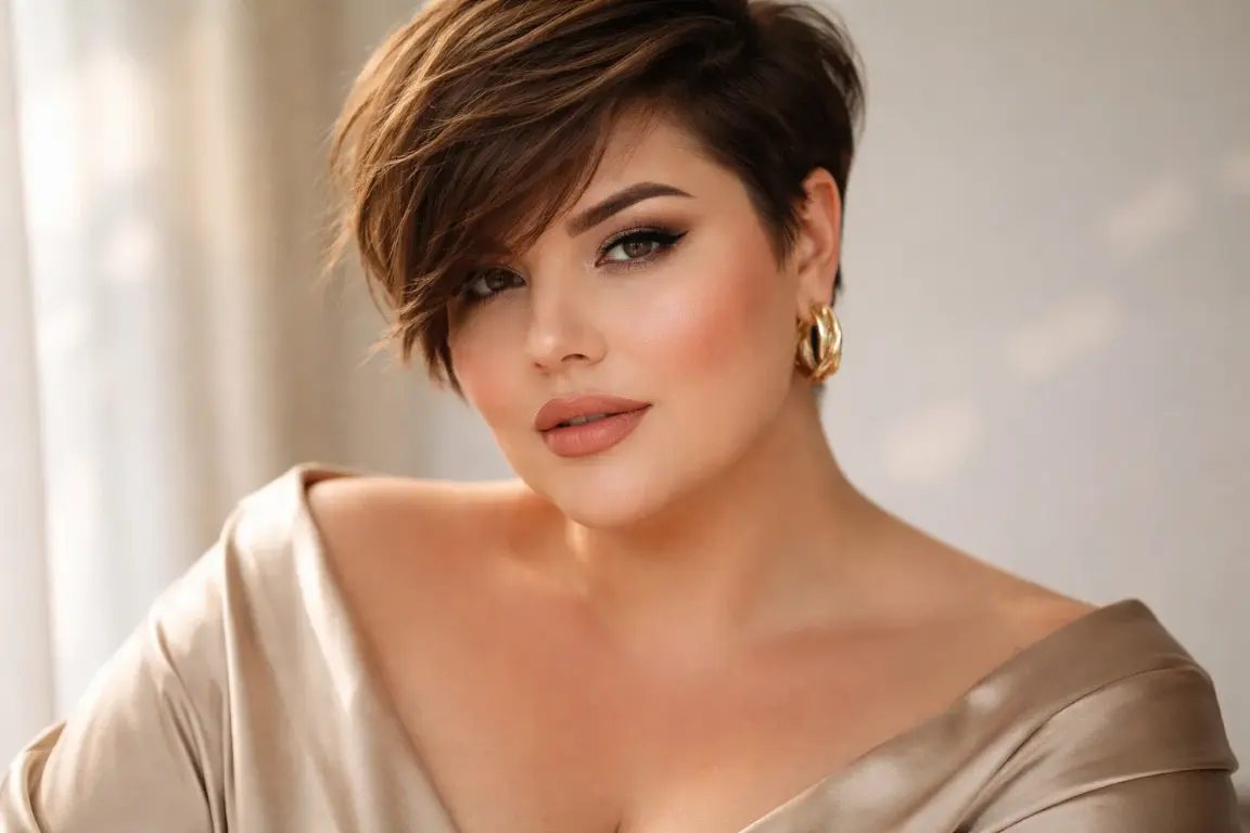 The Side-Swept Pixie