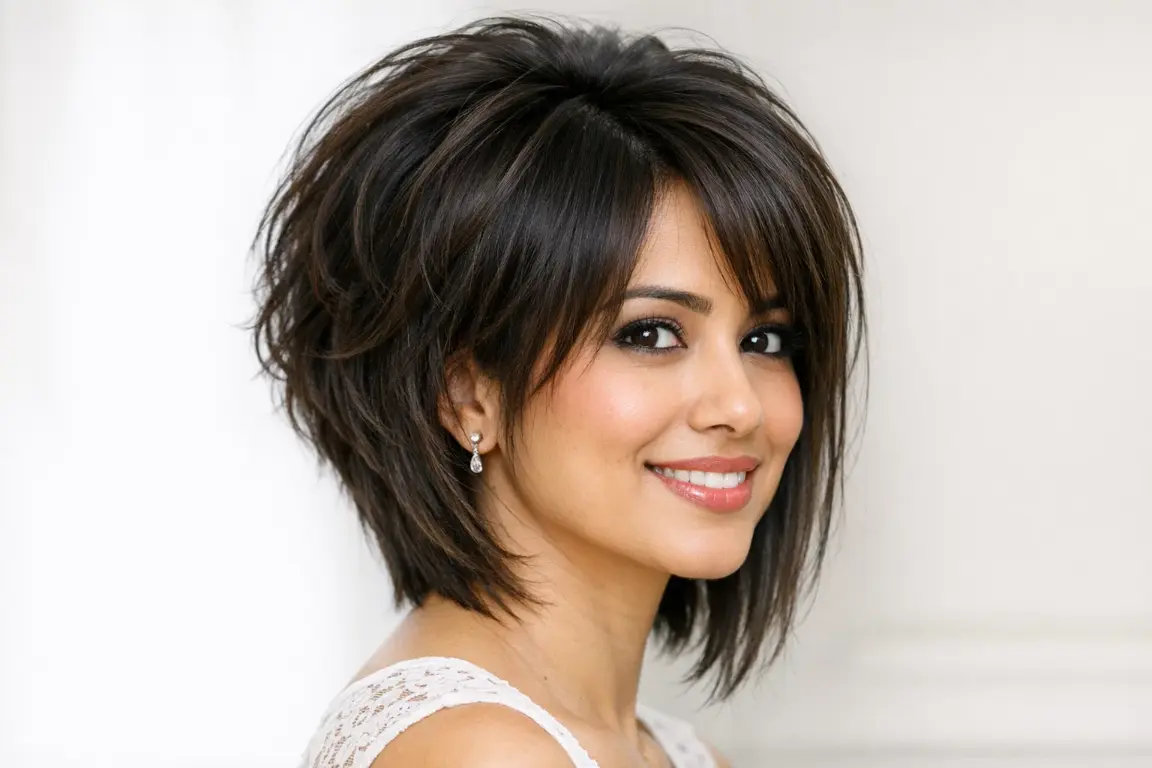 The Stacked Layered Bob
