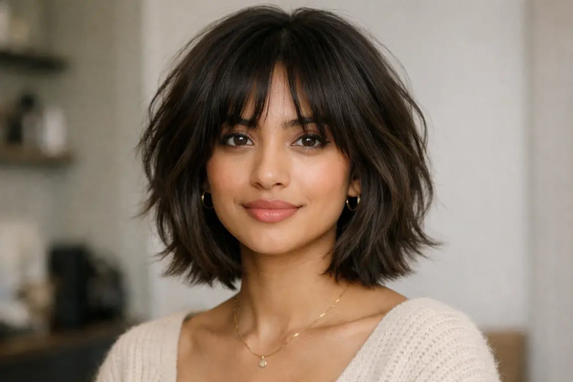 The Shaggy Layered Bob