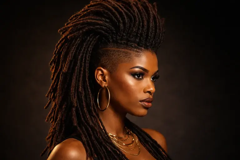 The Dreadlock Mohawk