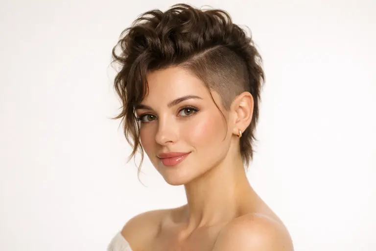 The Soft Feminine Mohawk