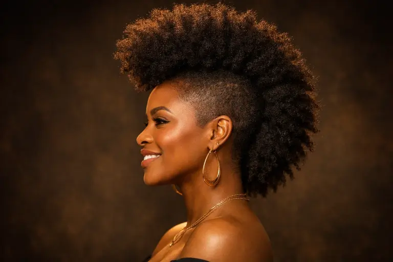 The Natural Hair Mohawk