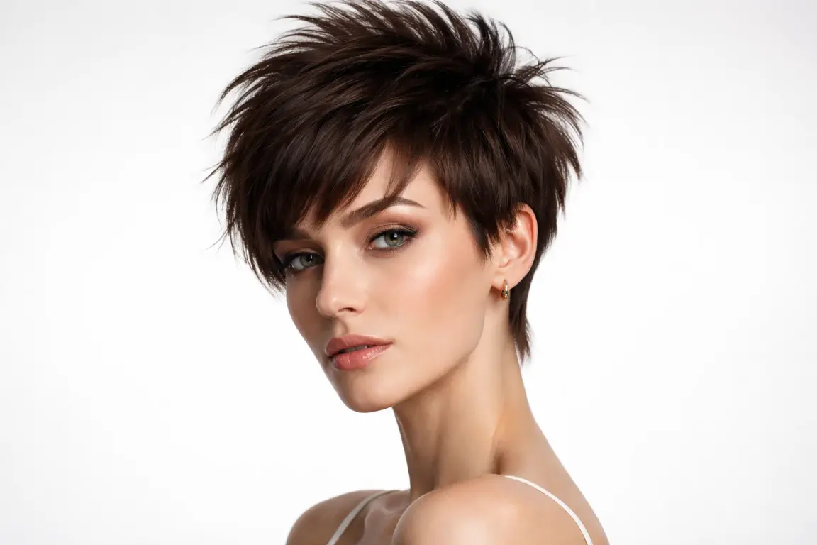 The Pixie Shag with Choppy Crown