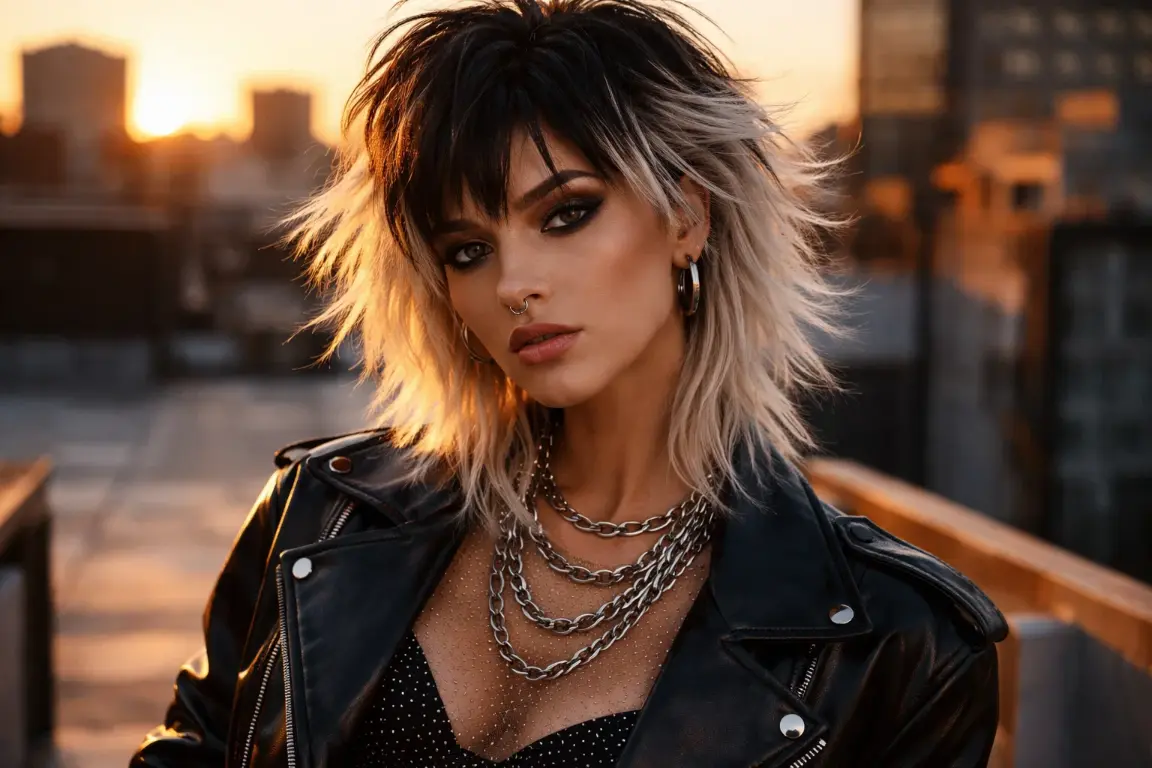 The Two-Tone Choppy Shag