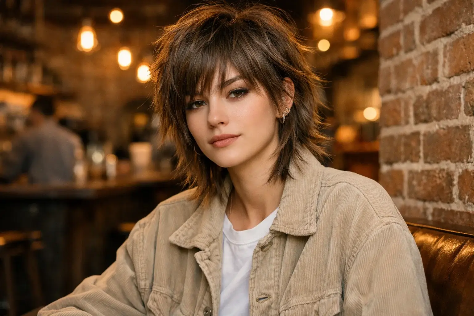 The Razor-Finished Short Wolf Cut