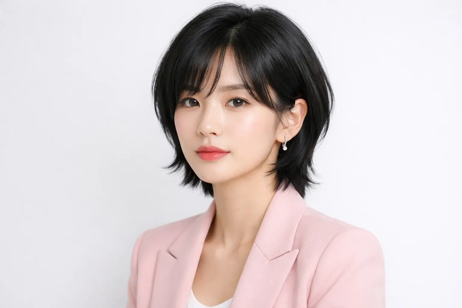 The Korean Short Wolf Cut