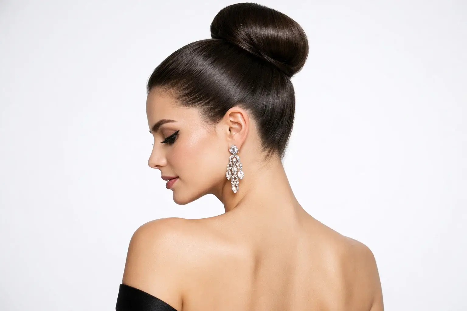 Sleek Ballerina Bun