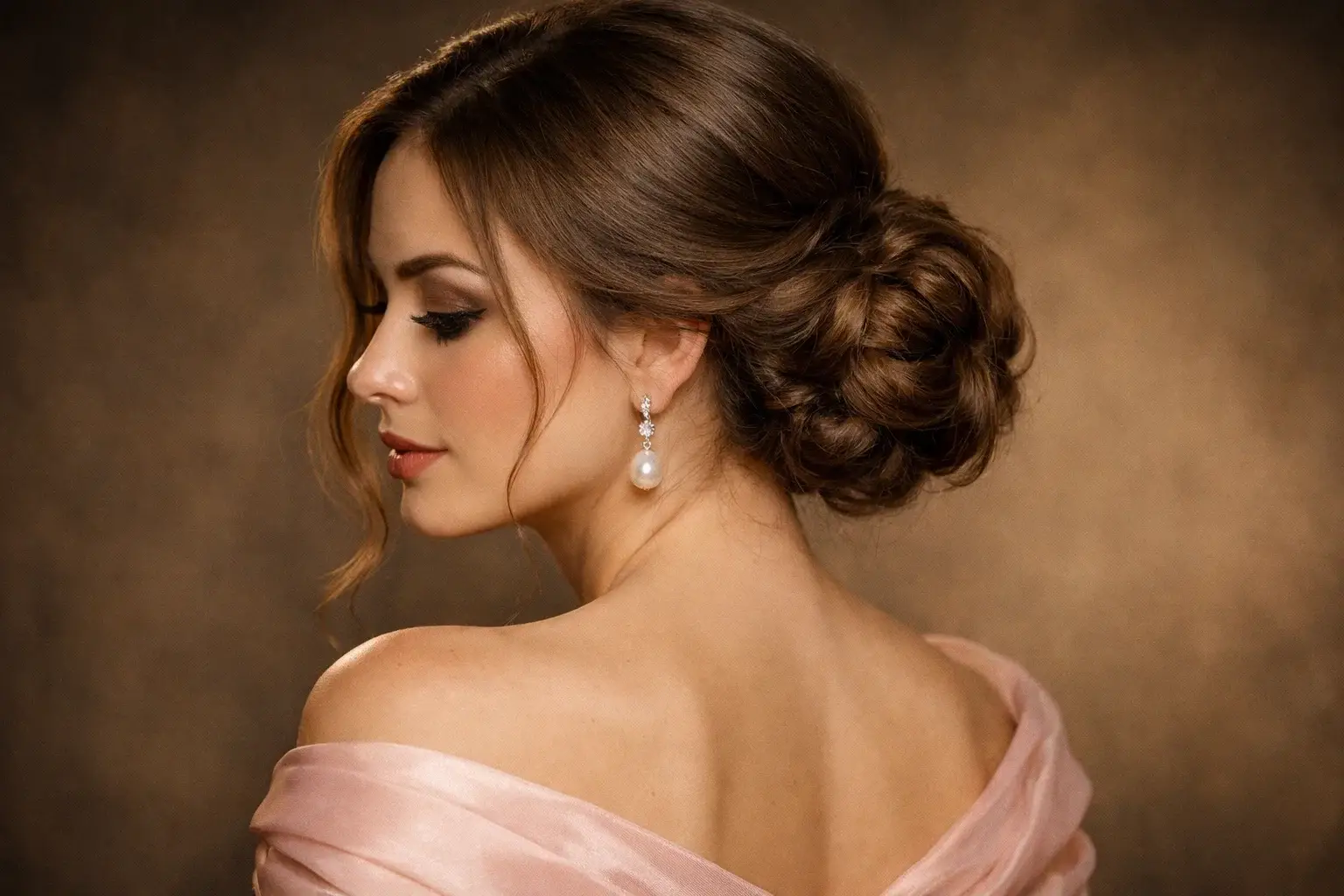 Romantic Low Chignon