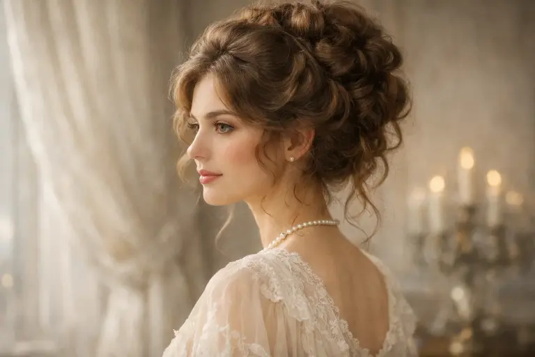 Soft Edwardian Curls