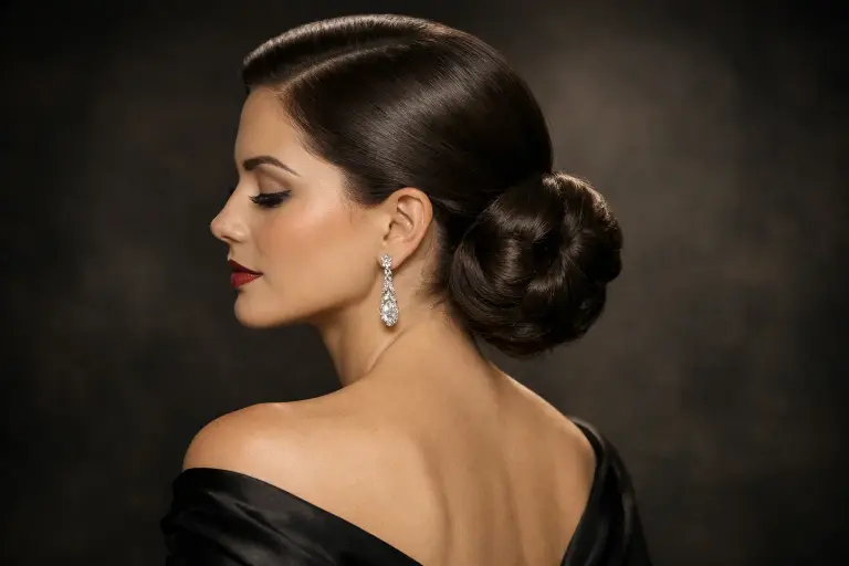 Old Hollywood Chignon