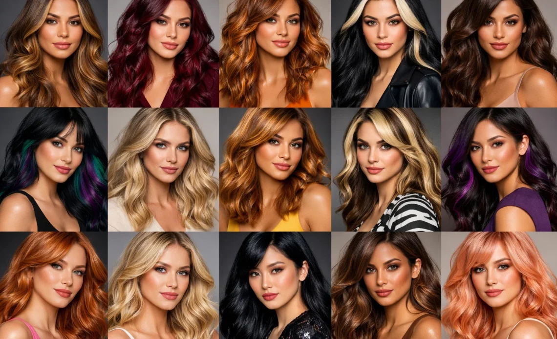 15 Creative Hair Color &; Highlights Ideas for Bold Looks