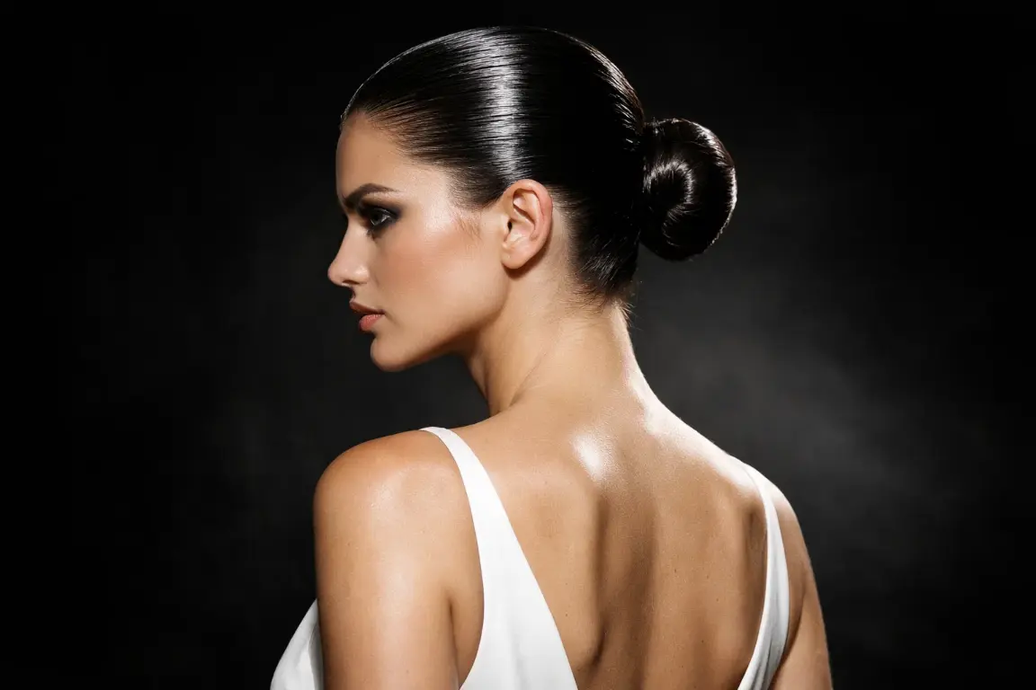 Slicked-Back Bun