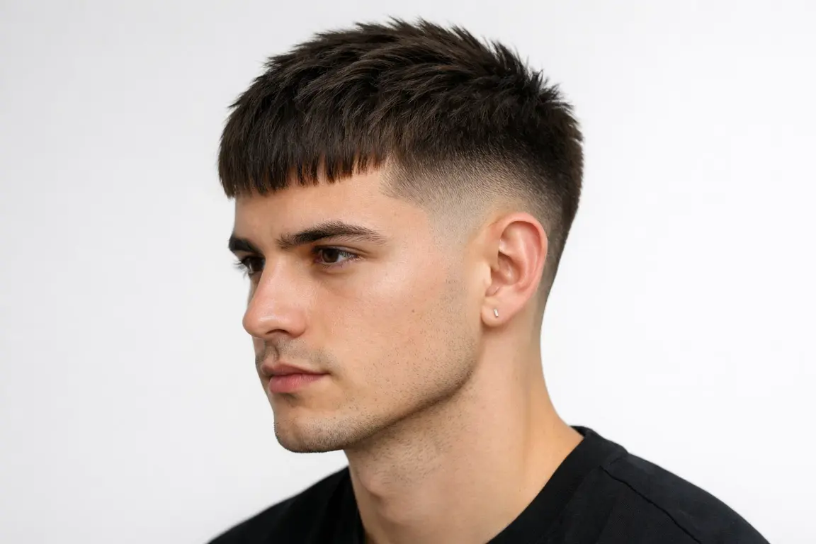 The Burst Fade Quiff