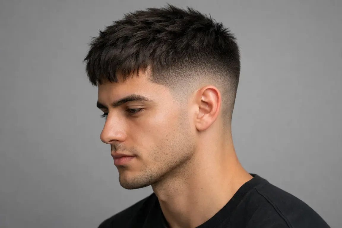 The Textured Crop Fade