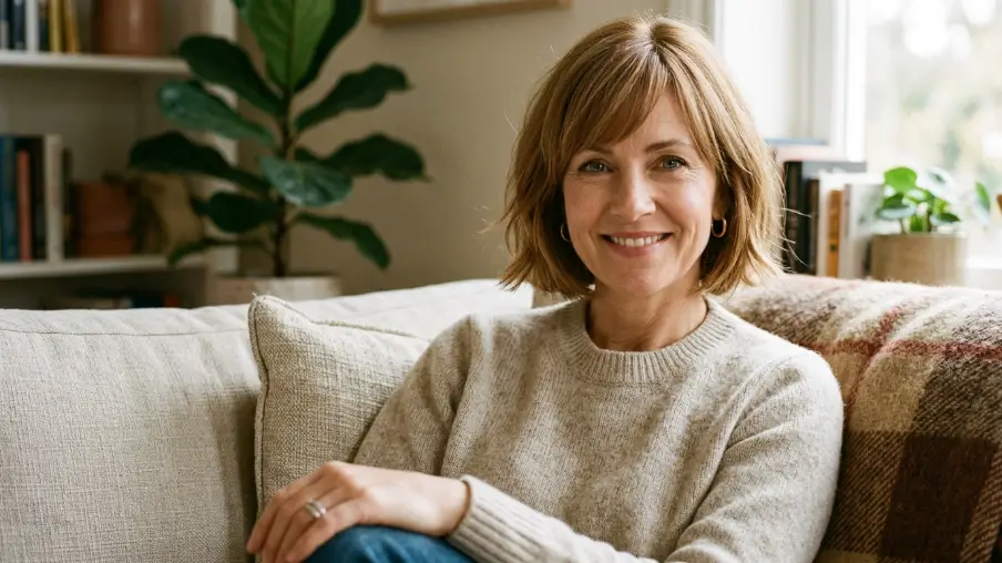 The Bob with Soft Side-Swept Bangs