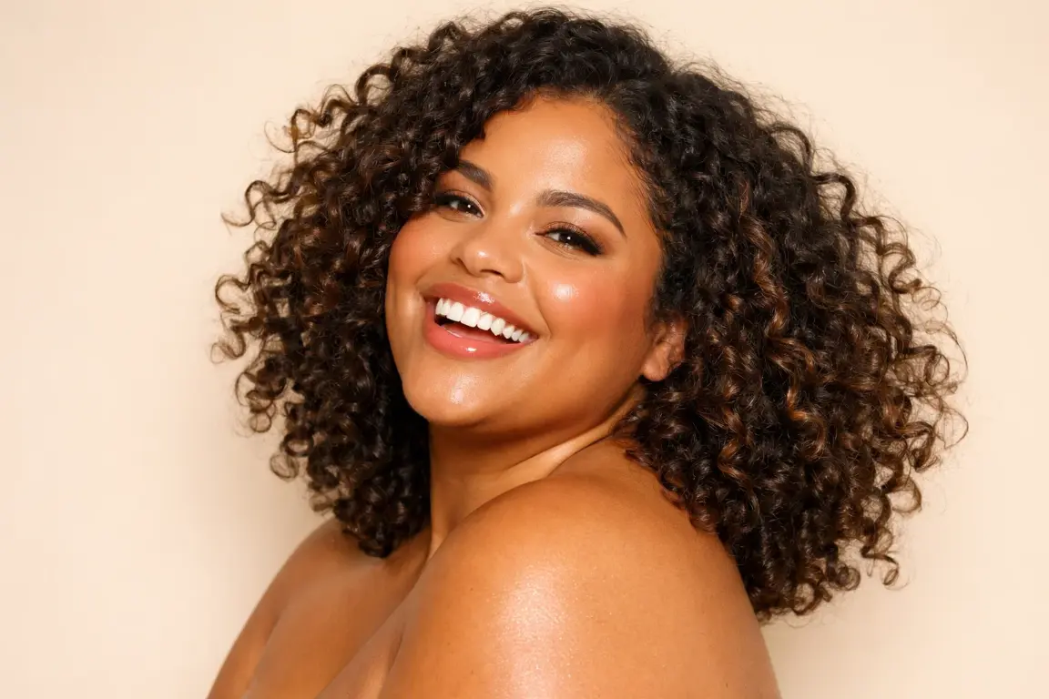 Shoulder Length Curly Medium Cut