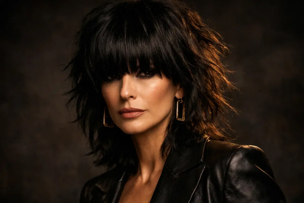 Shag Cut with Heavy Fringe