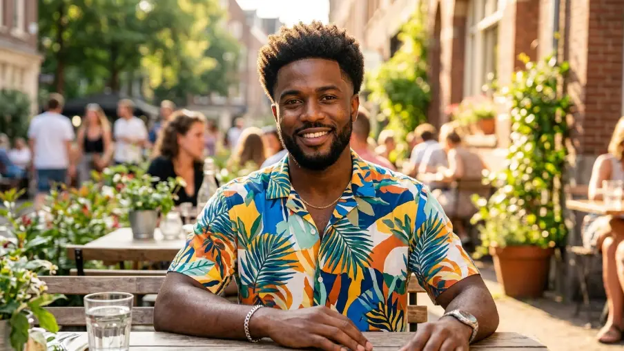 The Short Afro Fade
