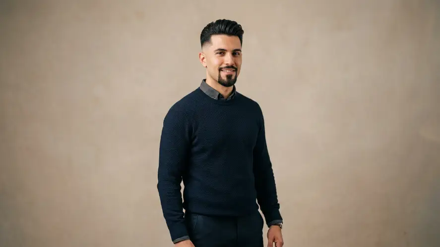 The Mid Fade with Goatee