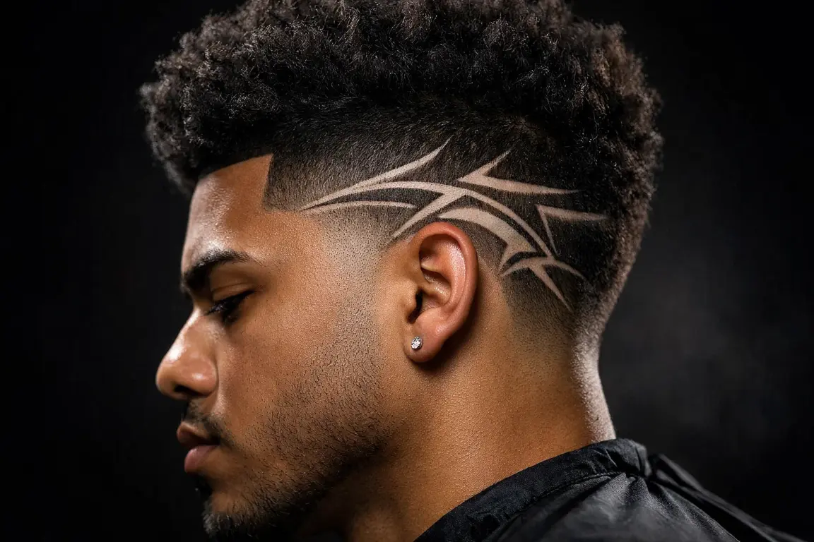 The Burst Taper Fade