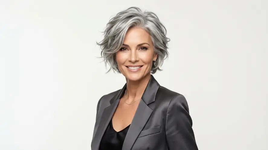 The Bixie with Silver and Textured Layers
