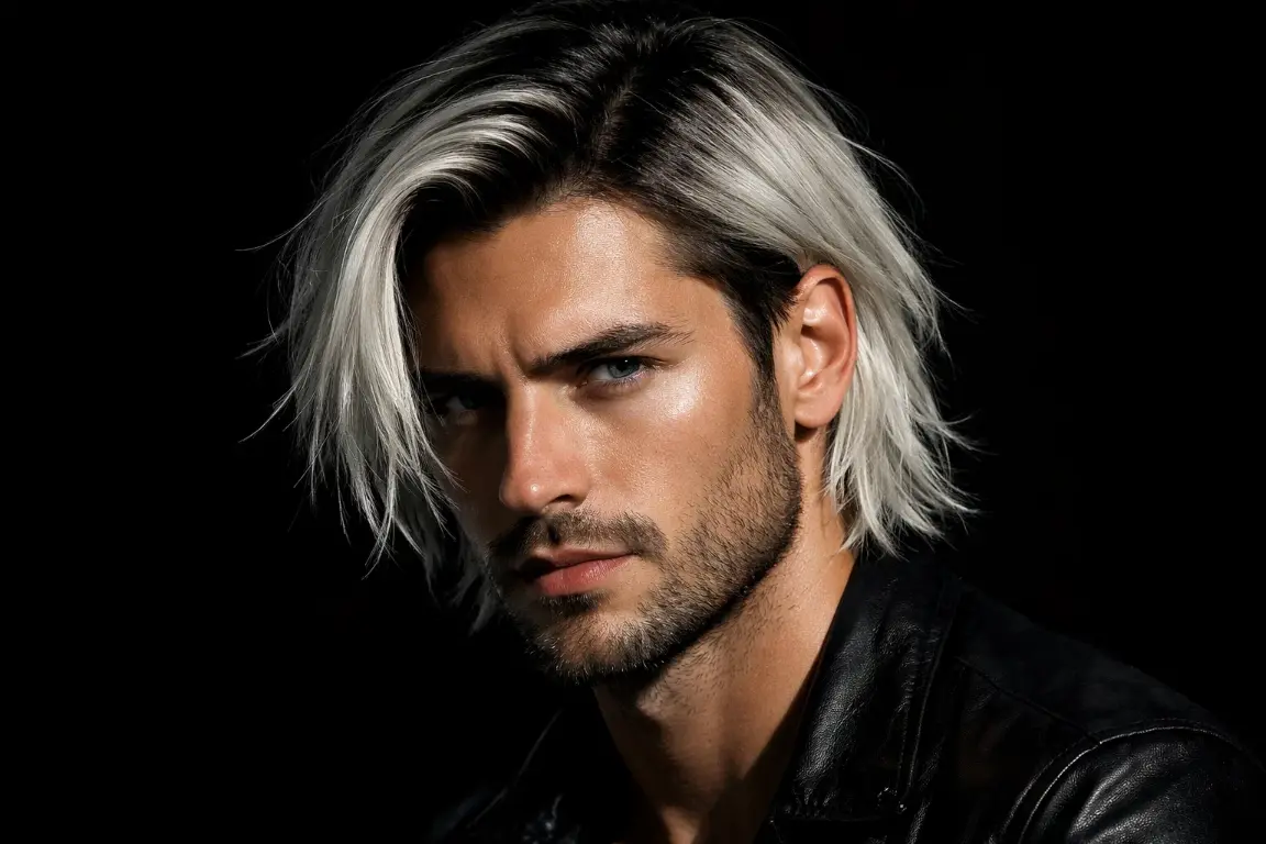 Ice Blonde With Root Shadow