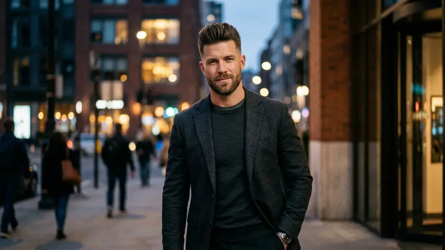The Modern Pompadour for Active Men