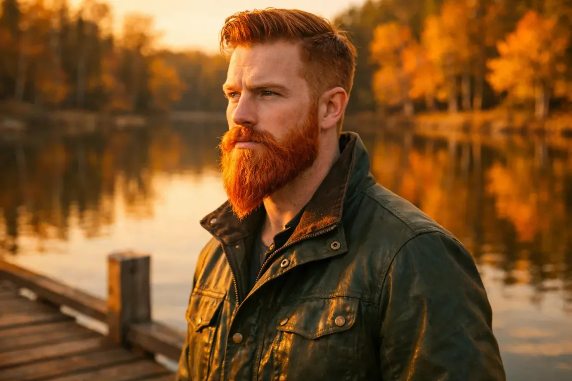 The Copper or Red Toned Ducktail