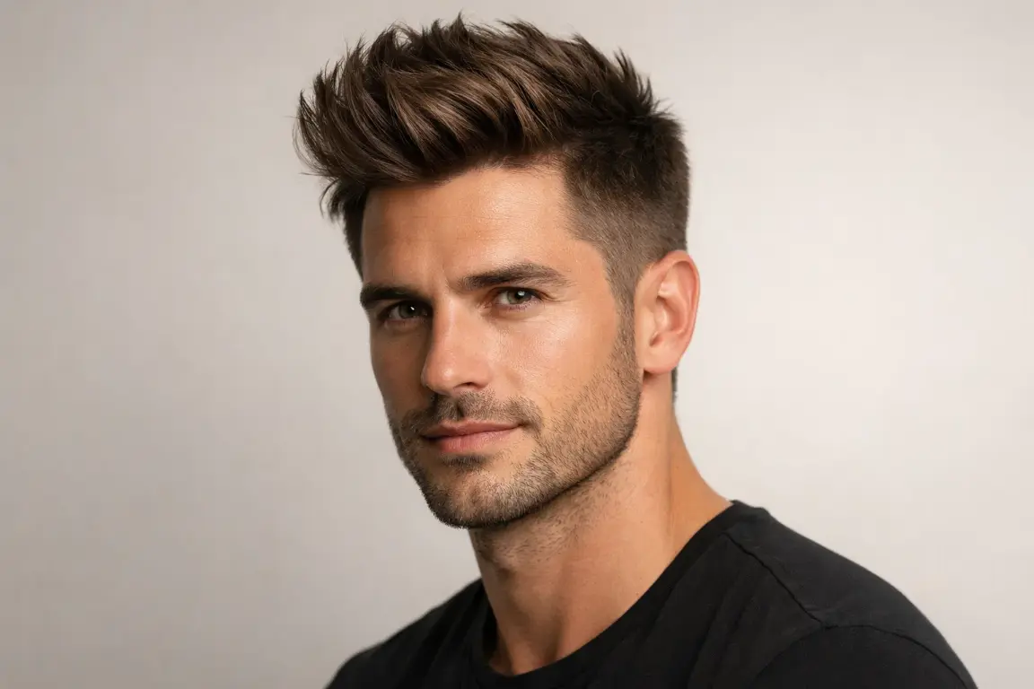 The Textured Quiff with Tapidesered S