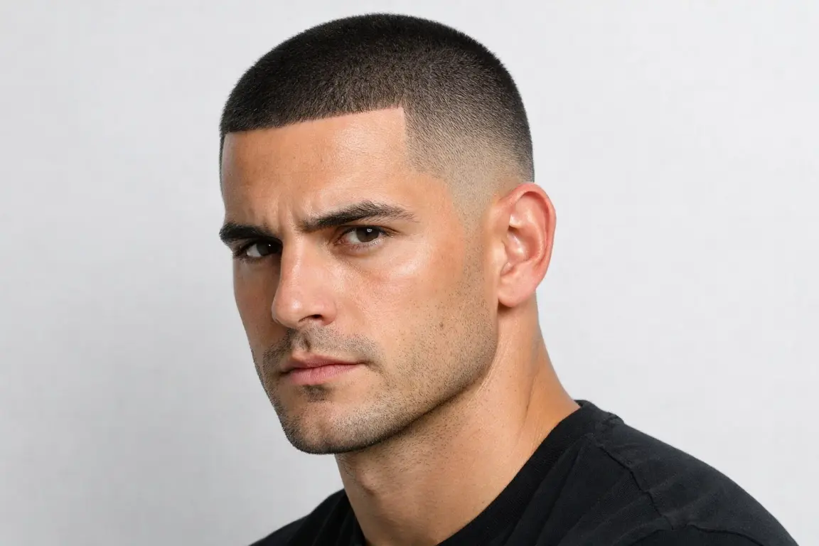The Burst Fade With Highlighted Curls